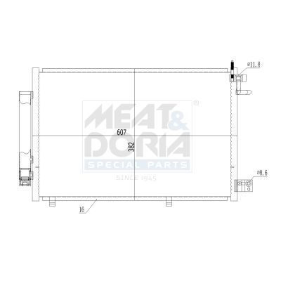 Klima Radyatörü  VEKA 43-1911