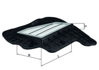 Hava Filtresi  MAHLE LX 16855  13717577457 7577457