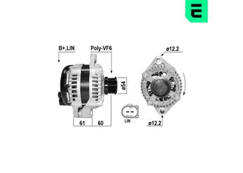 Alternatör  ERA 211081A  50536692 71797220