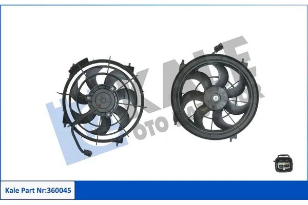 Radyatör Fan ve Motoru  Hyundai i20 (PB)(01.2009->)  MGA 83460
