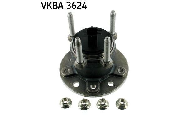 Teker Rulmanı Arka Sağ veya Sol Saab 9-3 Cabriolet (2008->)  SKF VKBA 3624