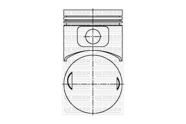 Piston (89.50MM-STD)  NÜRAL 87-70470-050