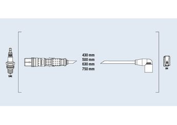 Buji Kablosu  MGA 35267  32905430K 32905430L 32905430M 32905430N 032905430K 032905430L 032905430M 032905430N