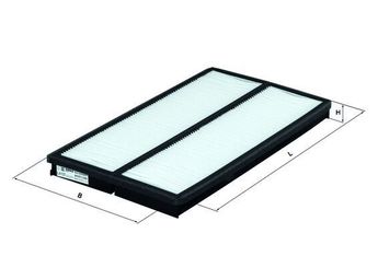 Polen Filtresi  MAHLE LA 121  6388350047 A0028350847 8353047 0008353047 18353047 0018353047 28350847 0028350847 A0008353047 A0018353047 A6388350047