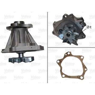 Devirdaim Su Pompası  Nissan Laurel (JC32)(01.1986->)  VALEO 506394