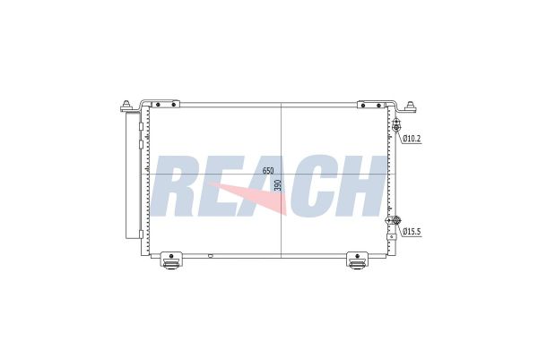Klima Radyatörü  Toyota Avensis (T25)(2003->)  MGA 82571
