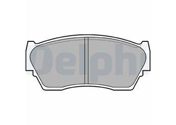Fren Disk Balata Ön DELPHI LP783  4106062C90 41060-62C90
