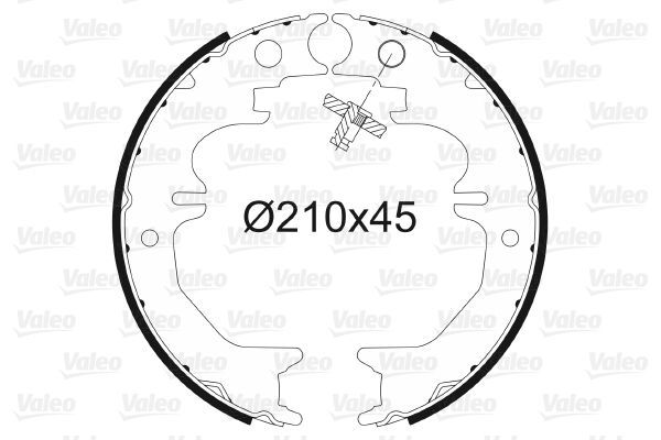 El Fren Balatası  VALEO 564142