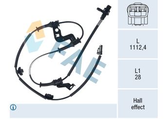 Abs Sensörü Ön Sağ MAHER 16253  59830A6300 59830-A6300 59830 A6300 61199