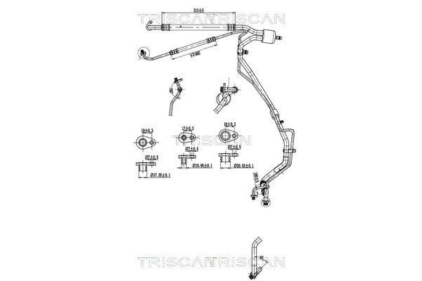Klima Hortumu  PSA ORJINAL 647742