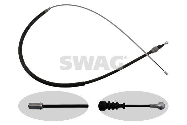El Fren Teli Arka Sağ veya Sol Audi A3 (8P1)(05.2003->)  SWAG 32 92 4412