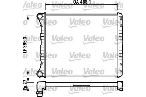 Su Radyatörü  Audi A2 (8Z)(06.2000->)  VALEO 732785