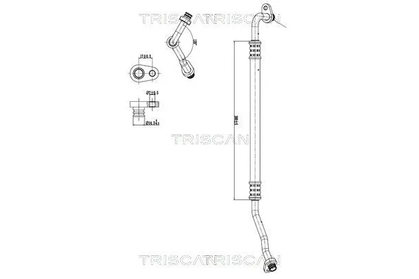 Klima Hortumu  PSA ORJINAL 6477GJ
