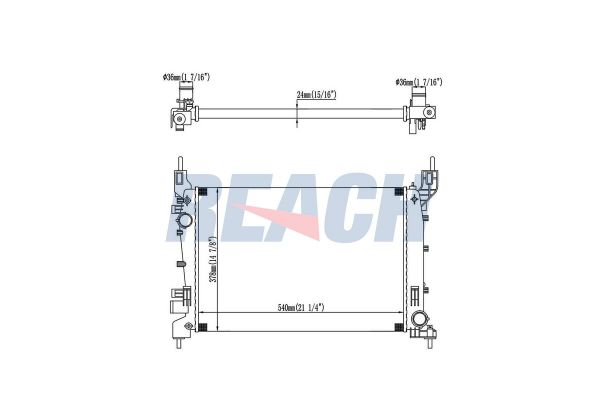 Su Radyatörü  ORİS 1882-4811A