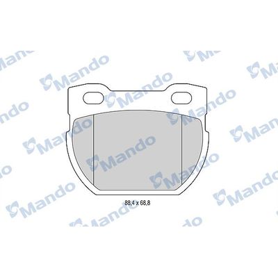 Fren Disk Balata Arka Land Rover Defender (LD)(05.1996->09.2002)  MANDO MBF015603