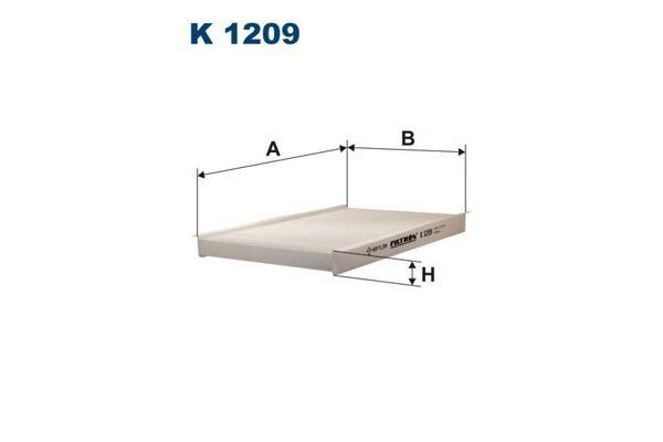 Polen Filtresi  Fiat Strada (278)(1999->)  FILTRON K 1209