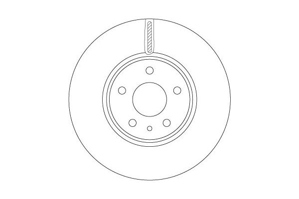 Fren Disk Ayna Ön Sağ ve Sol Ford Mondeo 4/5 Kapı (CNG)(2014->)  TRW DF6811