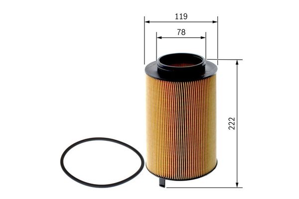 Yağ Filtresi  BOSCH F 026 407 330