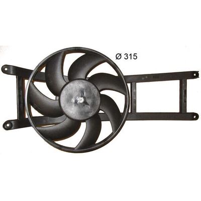 Radyatör Fan ve Motoru  MAHLE CFF 384 000S
