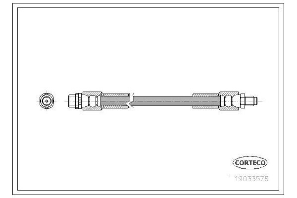 Fren Hortumu Arka Sağ veya Sol CAVO C900 637A