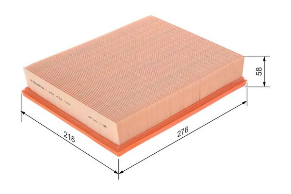Hava Filtresi  Volkswagen T4 Transporter P.Van/Minibüs Syncro (08.1992->2003)  BOSCH 1 457 433 747