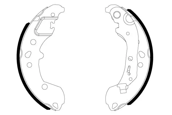 Fren Pabuçlu Balata Arka Volkswagen Polo VI (AE1)(05.2021->)  WGN VW006