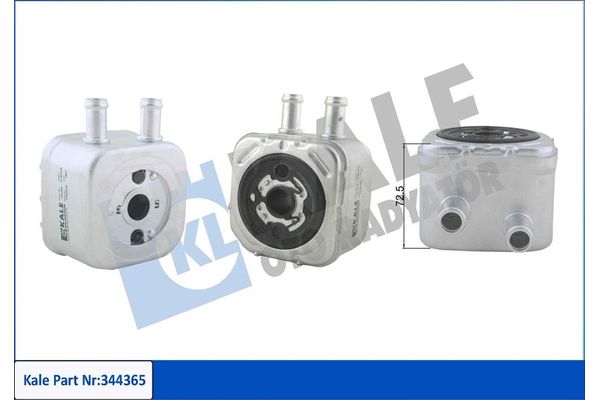 Motor Yağ Soğutucu  Audi S4 Sedan (B5)(02.1999->)  KALE 344365