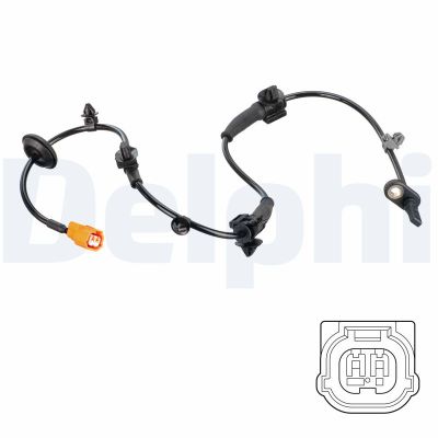 Abs Sensörü Ön Sol Honda Jazz (GD1/5)(01.2002->)  DELPHI SS20782