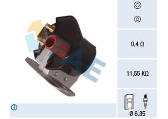 Ateşleme Bobini  FAE 80414  A0001584803 138716 2508716 1586103 000 158 61 03 A0001586103 A 000 158 61 03