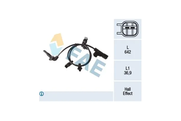 Abs Sensörü Arka Sağ veya Sol Opel Astra J GTC Makyajlı (2011->)  SWAPP 11202