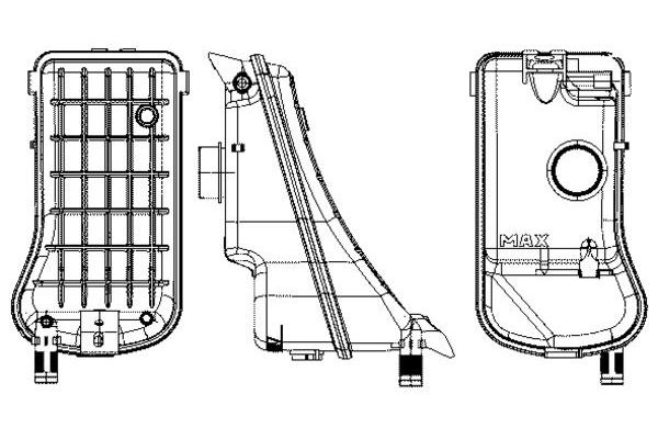 Radyatör Yedek Su Deposu  MAHLE CRT 15 000S
