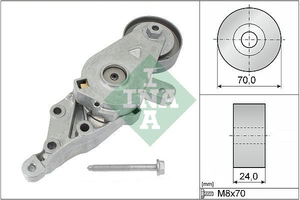 Vantilatör Kayış Gergi Rulmanı  Volkswagen Polo III Classic (6V2)(10.1995->2002)  INA 534 0140 30