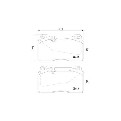 Fren Disk Balata Ön Audi A6 Avant (4GD)(09.2014->)  MAGNETI MARELLI 363700485123