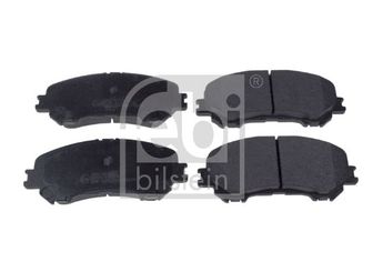 Fren Disk Balata Ön FEBI BILSTEIN 116266  D1M604BA0A D1M60-4BA0A D10604BA0A D1060-4BA0A D10604CA0A D1060-4CA0A D10604EA0A D1060-4EA0A 410601596R 41 06 015 96R 410604EA0A 41060-4EA0A