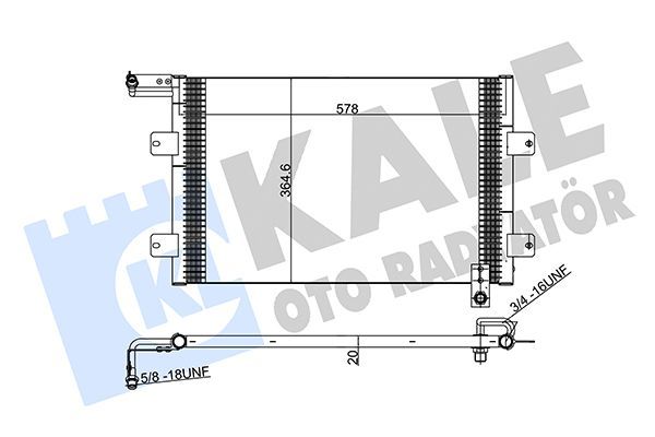 Klima Radyatörü  KALE 342945