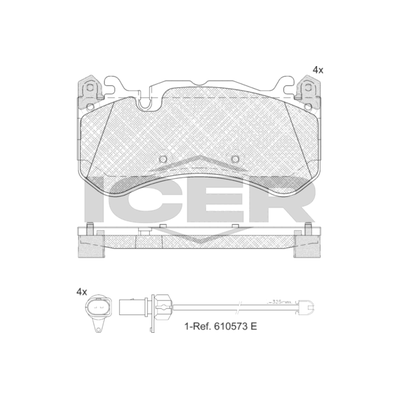 Fren Disk Balata Ön OTOZONE FDO7067-R