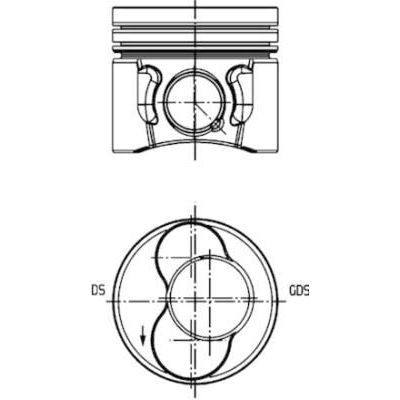 Piston (STD)  SONNE 732KR06910