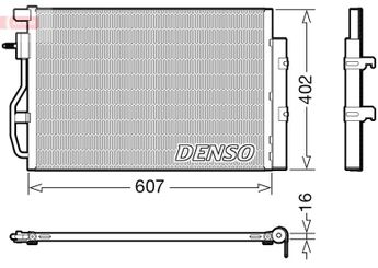 Klima Radyatörü  OPEL ORJINAL 42828838  42828838 1850272 95358526 96943762 95026324