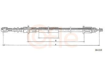 Debriyaj Teli  CAVO 6801 610  3134016110