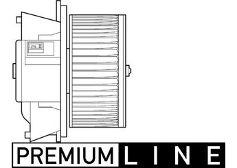 Kalorifer Motoru  MAHLE AB 107 000P  46722956 0000046722956 46723716 46770817 71735484