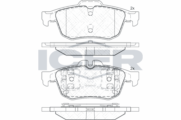 Fren Disk Balata Arka Renault Latitude (2010->)  RENAULT ORJINAL 440608281R