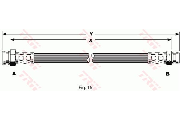 Fren Hortumu Arka Sağ veya Sol SVAC 78-0149