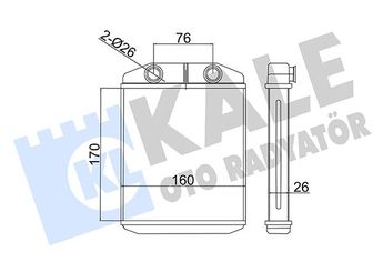 Kalorifer Radyatörü  RENAULT ORJINAL 271151577R  271151577R