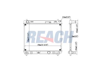 Su Radyatörü  RADISEN RR 64676  164000N050 RR64676