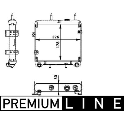Motor Yağ Soğutucu  MAHLE CLC 23 000P