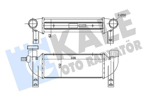 Turbo Radyatörü  KALE 180300