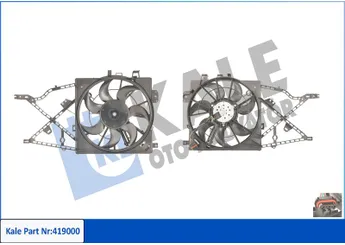 Radyatör Fan ve Motoru  OPEL ORJINAL 52464705  52464705 1341159 1341 159 1341264 1341 264 52464741