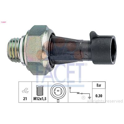 Yağ Müşürü  Fiat Panda (141)(1980->)  FACET 7.0097