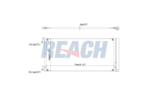Klima Radyatörü  Nissan NV300 P.Van (09.2016->)  PSA ORJINAL 93868375