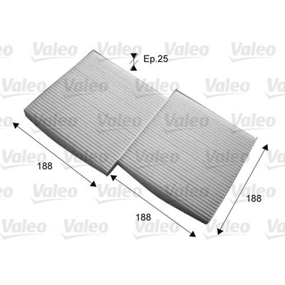 Polen Filtresi  BMW X4 Serisi (F26)(07.2014->)  VALEO 715714